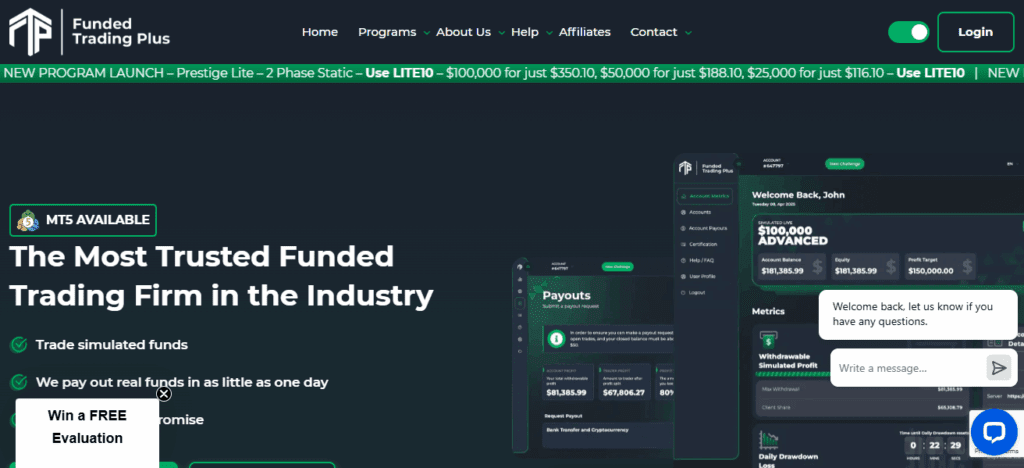 Funded Trading Plus
