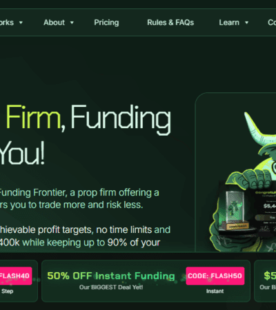 Fundingfrontier Review - Trusted Prop Firm, Funding Traders Like You!