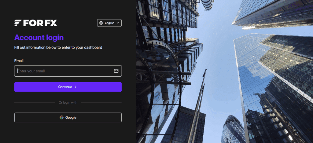 How To Log In to FORFX