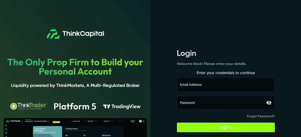 How To Login ThinkCapital?