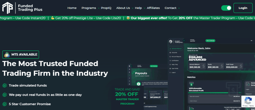 Funded Trading Plus