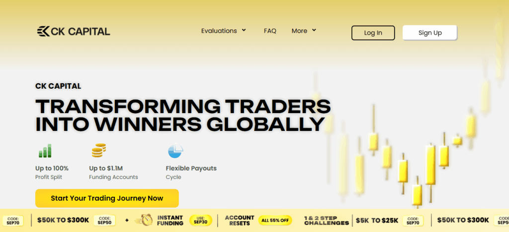 What Is Ck Capital Prop Firm?