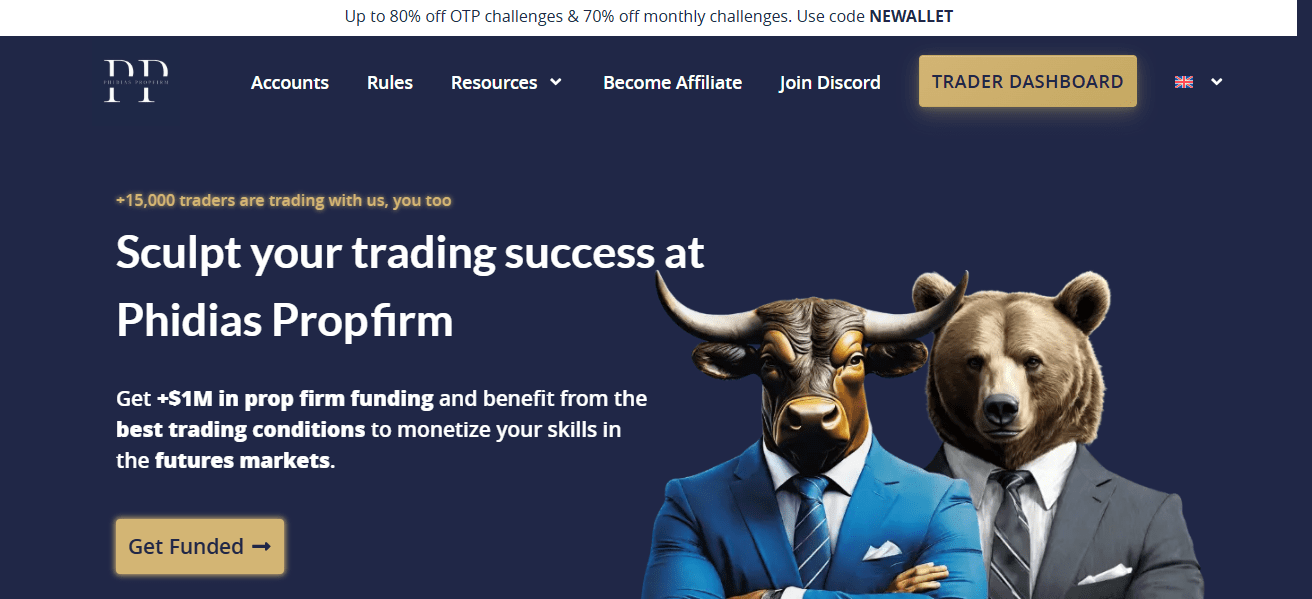 Phidias Prop Firm Review – Funded Accounts, Profit Share & Features