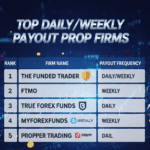 Top 10 Daily/Weekly Payout Prop Firms for Traders in 2025