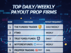 Top 10 Daily/Weekly Payout Prop Firms for Traders in 2025