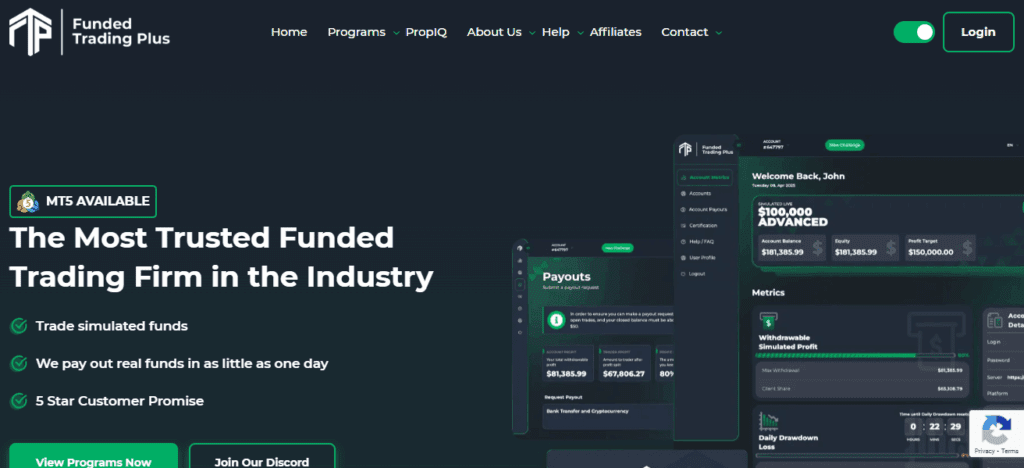 Funded Trading Plus (FTP