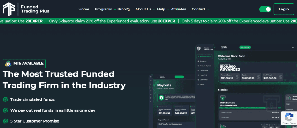 Funded Trading Plus