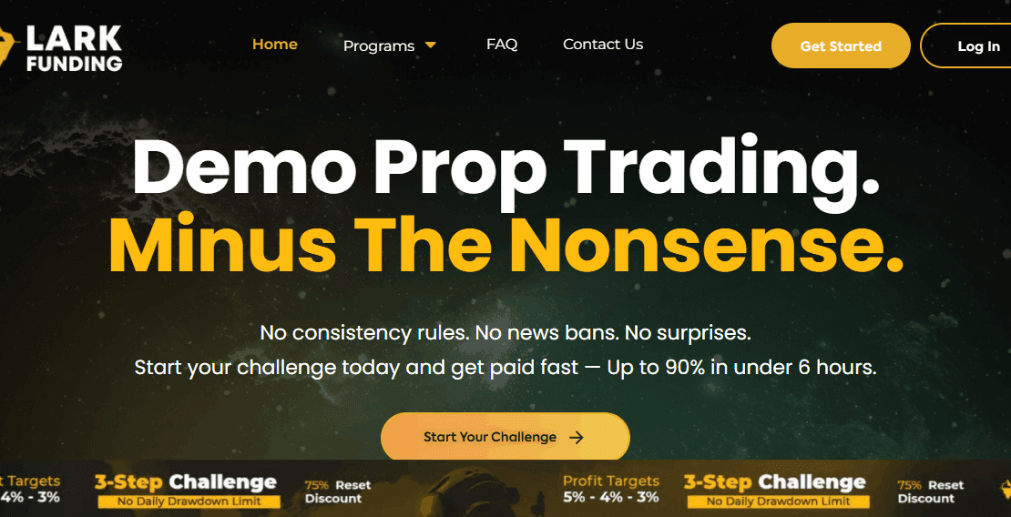 Larkfunding Prop Firm Review: Flexible Funding for Traders