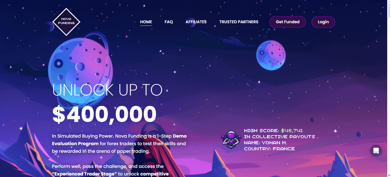 Nova Funding Prop Firm – Funded Trading Opportunities for Traders