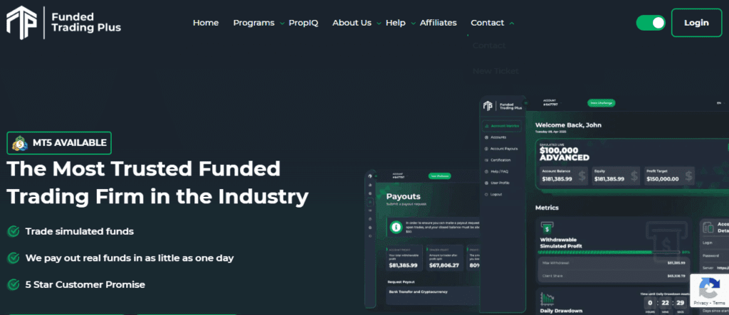 Funded Trading Plus