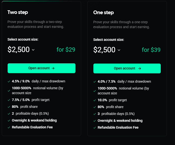 Two-Step Challenge Program