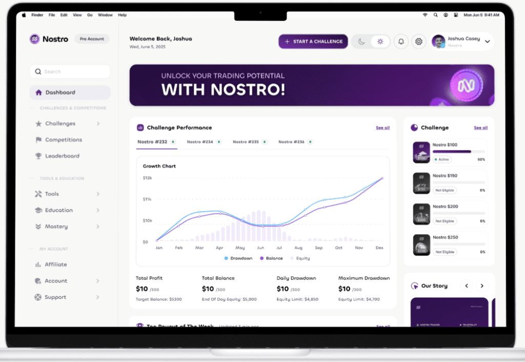 The Ultimate Trader Nostro Accounts Dashboard