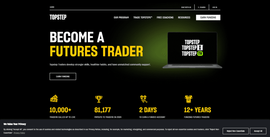  Best Prop Firm with Automated Trading Bots - Topstep