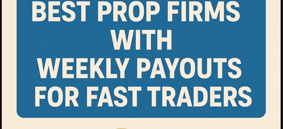10 Best Prop Firms with Weekly Payouts for Fast Traders