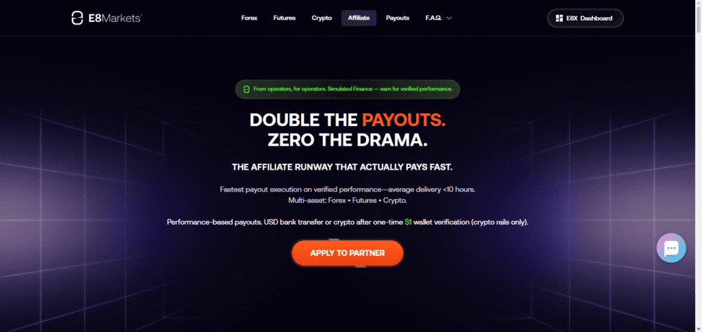 E8 Funding Affiliate Program