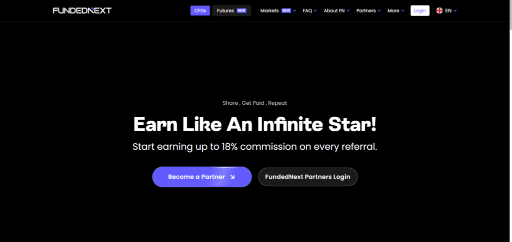 FundedNext Affiliate Program